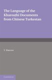 The Language of the Kharo Hi Documents from Chinese Turkestan