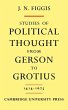 Studies of Political Thought from... - Bild 1