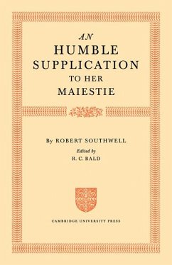 Cover An Humble Supplication to Her Maiestie