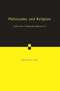 Cover Philosophy and Religion