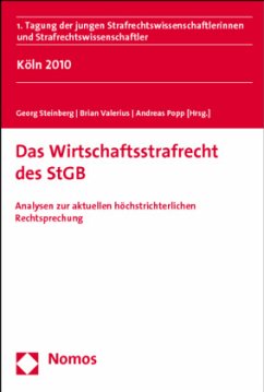 Cover Das Wirtschaftsstrafrecht des StGB