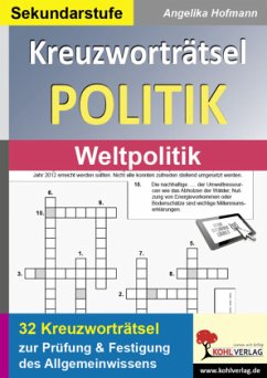 Kreuzworträtsel Politik in der Welt - Hofmann, Angelika