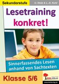 5./6. Schuljahr / Lesetraining konkret!