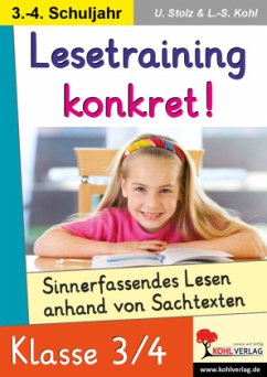 3./4. Schuljahr / Lesetraining konkret! - Stolz, Ulrike;Kohl, Lynn-Sven