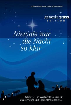 Cover SPRENGER, C: NIEMALS WAR DIE NACHT SO KLAR , Bläserheft