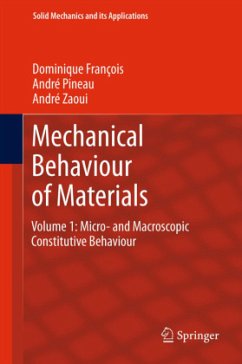 Mechanical Behaviour of Materials - Pineau, André;François, Dominique;Zaoui, André