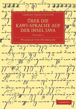 Uber Die Kawi-Sprache Auf Der Insel Java - Volume 1 - Humboldt, Wilhelm Von
