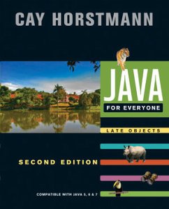 Cover Java for Everyone: Late Objects