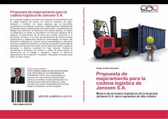 Propuesta de mejoramiento para la cadena logística de Janssen S.A.