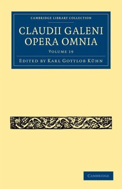 Cover Claudii Galeni Opera Omnia