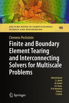 Finite and Boundary Element Tearing and Interconnecting Solvers for Multiscale Problems - Pechstein, Clemens