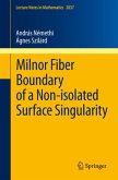 Milnor Fiber Boundary of a Non-isolated Surface Singularity