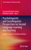 Psycholinguistic and Sociolinguistic Perspectives on Second Language Learning and Teaching