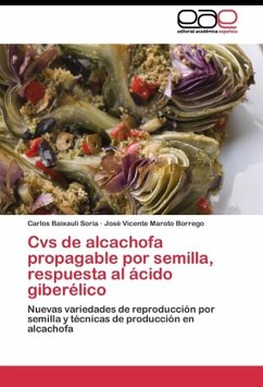 Cvs de alcachofa propagable por semilla, respuesta al ácido giberélico - Baixauli Soria, Carlos;Maroto Borrego, José Vicente