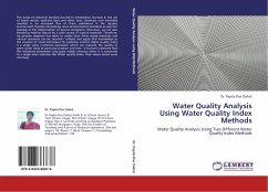 Water Quality Analysis Using Water Quality Index Methods