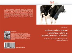 Influence de la source énergétique dans la production de CLA du lait - Alcindor, Ewald