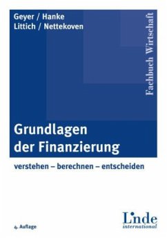 Grundlagen der Finanzierung