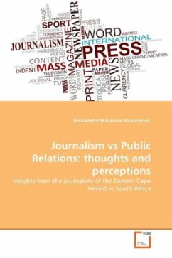Journalism vs Public Relations: thoughts and perceptions - Mukonyora, Bernadette Mazarura