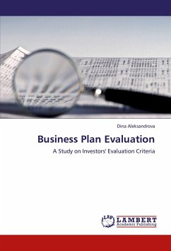 Business Plan Evaluation - Aleksandrova, Dina