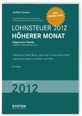 Lohnsteuer 2012, Höherer Monat / Stollfuß Tabellen Lohnsteuer 2012, Höherer Monat / Stollfuß Tabellen