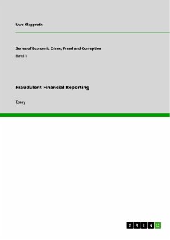 Fraudulent Financial Reporting - Klapproth, Uwe