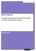 Zur Bedeutung Benoît Mandelbrots auf die moderne Finanzmarktanalyse