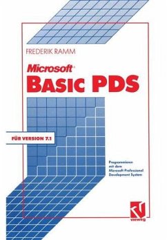 Microsoft Basic PDS 7.1 Programmieren mit dem Microsoft Professional Development System