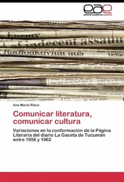 Comunicar literatura, comunicar cultura - Risco, Ana María