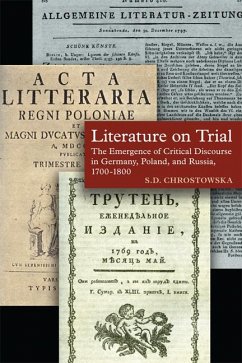 Literature on Trial - Chrostowska, S D