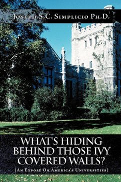 What's Hiding Behind Those Ivy Covered Walls? - Simplicio Ph. D., Joseph S. C.