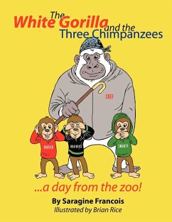 The White Gorilla and the Three Chimpanzees...a day from the zoo