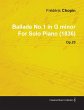 Ballade No.1 in G Minor by Frèdèric... - Bild 1