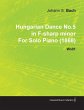 Hungarian Dance No.5 in F-Sharp Minor... - Bild 1