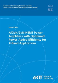 AlGaN/GaN-HEMT power amplifiers with optimized power-added efficiency for X-band applications - Kühn, Jutta