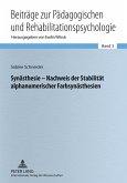 Synästhesie ¿ Nachweis der Stabilität alphanumerischer Farbsynästhesien