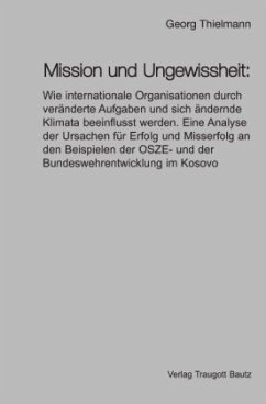 Cover Mission und Ungewissheit: