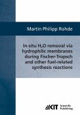 In-situ H2O removal via hydorphilic membranes during Fischer-Tropsch and other fuel-related synthesis reactions In-situ H2O removal via hydorphilic membranes during Fischer-Tropsch and other fuel-related synthesis reactions