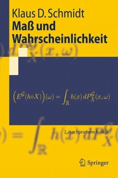 Maß und Wahrscheinlichkeit - Schmidt, Klaus D.