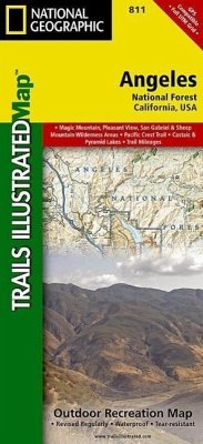 Angeles National Forest Map - National Geographic Maps