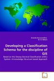 Developing a Classification Schema for the discipline of GIS
