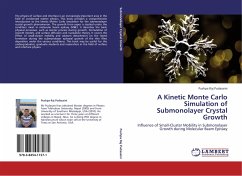 A Kinetic Monte Carlo Simulation of Submonolayer Crystal Growth