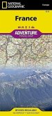 National Geographic Adventure Travel Map France