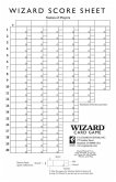 Wizard(r) Oversized Scorepads