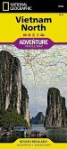 National Geographic Adventure Travel Map Vietnam North