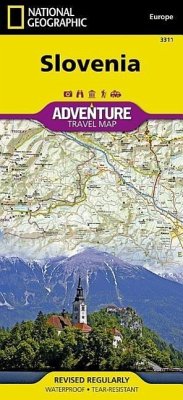 National Geographic Adventure Map Slovenia - National Geographic Maps
