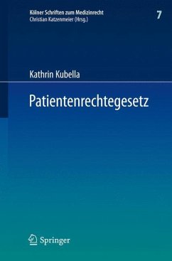 Patientenrechtegesetz - Kubella, Kathrin