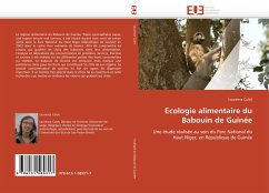 Ecologie alimentaire du Babouin de Guinée - Culot, Laurence