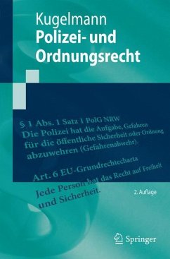 Polizei- und Ordnungsrecht - Kugelmann, Dieter