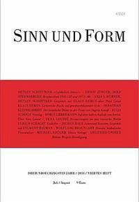 Sinn und Form 4/2011