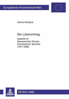 Der Libanonkrieg - Nicklaus, Hanna